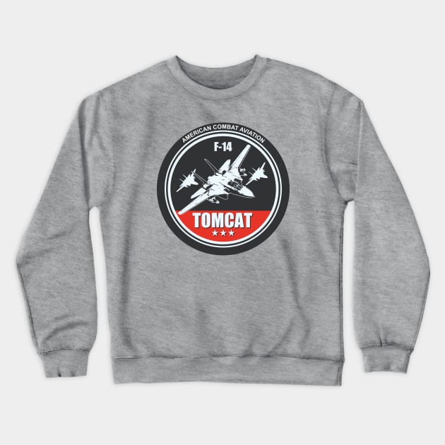 F-14 Tomcat Crewneck Sweatshirt by Tailgunnerstudios